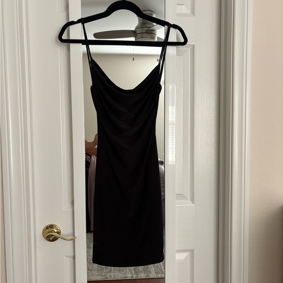 Windsor Sleek Black Mini Dress - Picture 1 of 1